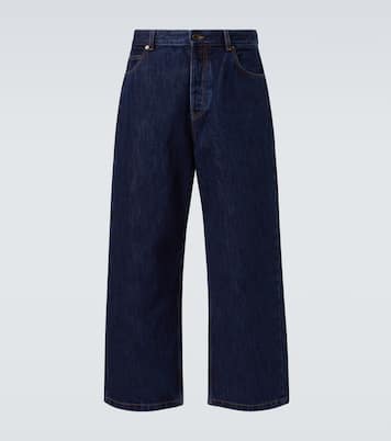 Jeans barrel de tiro medio | Loewe
