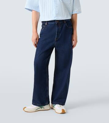 Jeans barrel de tiro medio | Loewe
