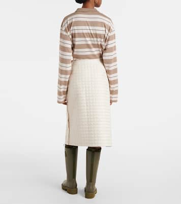 Falda midi acolchada | Moncler