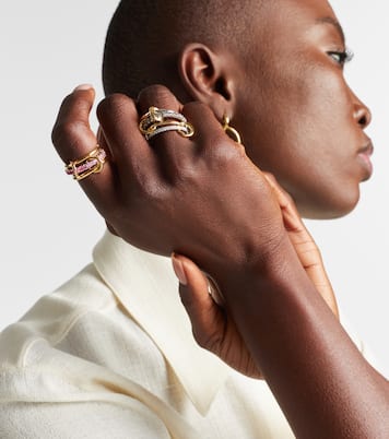 Bague Petunia en or 18 ct et saphirs | Spinelli Kilcollin