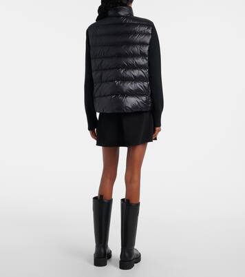 Down-paneled virgin wool cardigan | Moncler
