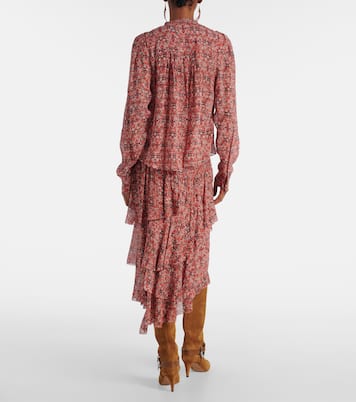 Bedruckte Bluse Neolin aus Crêpe | Marant Etoile