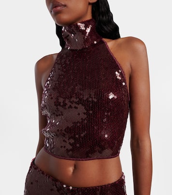 Top con paillettes | Oséree