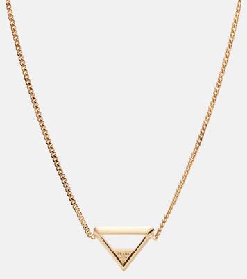 Logo chain necklace | Prada