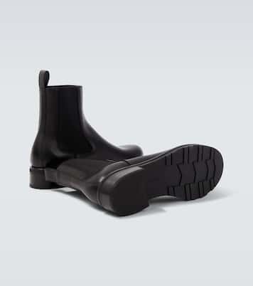 Bottines Chelsea en cuir | The Row
