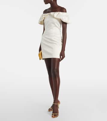 فستان قصير مكشوف الأكتاف | Rotate