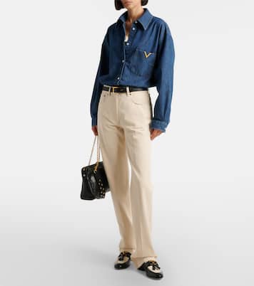 Camicia VGold in chambray | Valentino