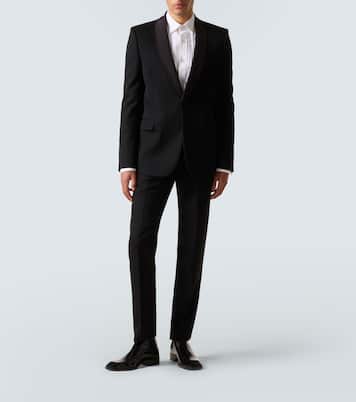 Virgin wool tuxedo jacket | McQueen