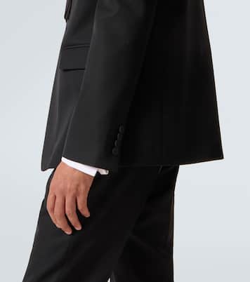 Virgin wool tuxedo jacket | McQueen