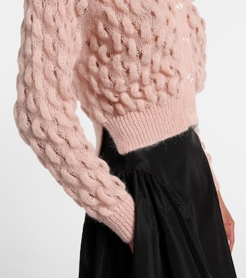 Embellished mohair-blend cardigan | Simone Rocha