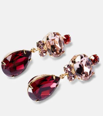 Ohrringe Catherine, 18kt vergoldet, mit Kristallen | Jennifer Behr