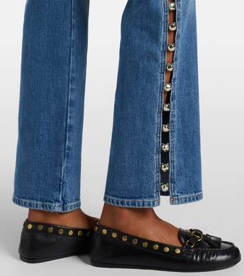 Amelia studded straight jeans | Simkhai