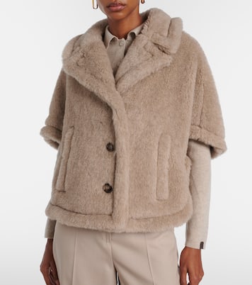 Cape Corvino aus Teddyfleece | Max Mara