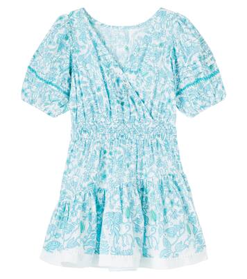 Chantal floral cotton dress | Poupette St Barth Kids