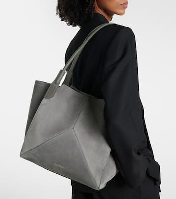 Henkeltasche Victoria Small aus Veloursleder | Victoria Beckham