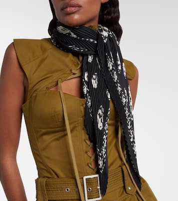 Skull silk scarf | McQueen