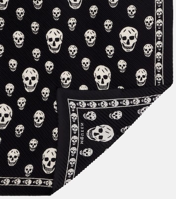 Skull silk scarf | McQueen