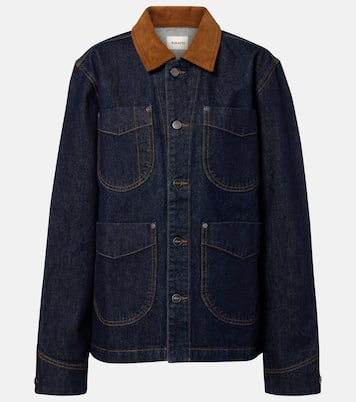 Jeansjacke Wyatt mit Cord | Khaite