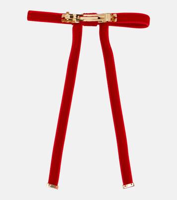 Velvet hair clip | Prada