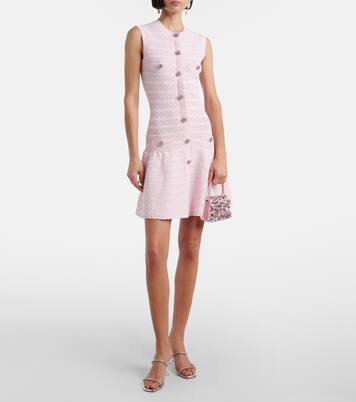 Mini embellished satin top-handle bag | Self-Portrait