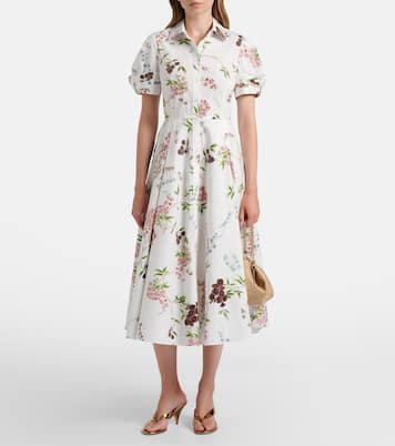 Hemdblusenkleid aus Baumwollpopeline | Erdem