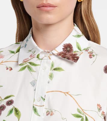 Hemdblusenkleid aus Baumwollpopeline | Erdem