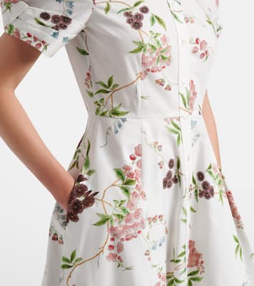 Hemdblusenkleid aus Baumwollpopeline | Erdem