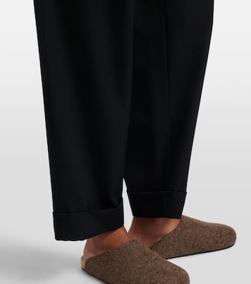 Delano wool straight pants | The Row