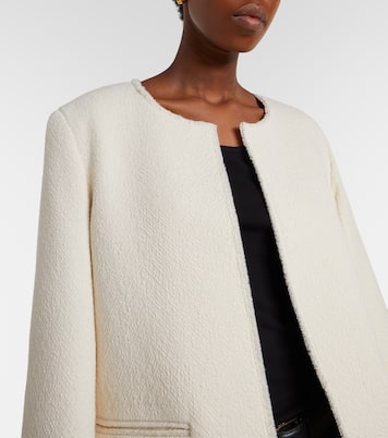 Fluid wool-blend jacket | Toteme