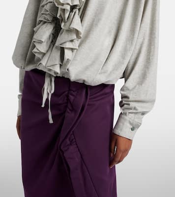 Bluse aus Baumwoll-Jersey | Dries Van Noten