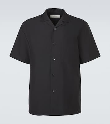 Havana silk bowling shirt | Umit Benan