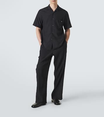 Havana silk bowling shirt | Umit Benan