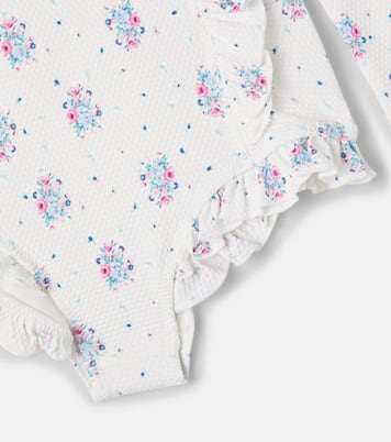 Aurelie floral ruffled swimsuit | Louise Misha