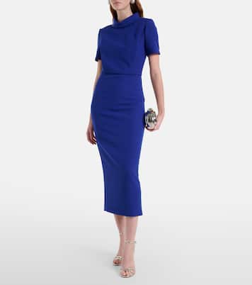 Midikleid aus Crêpe | Roland Mouret