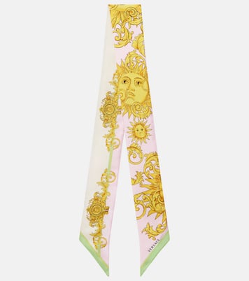 Pañuelo de seda estampado | Versace