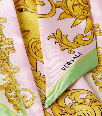 Pañuelo de seda estampado | Versace