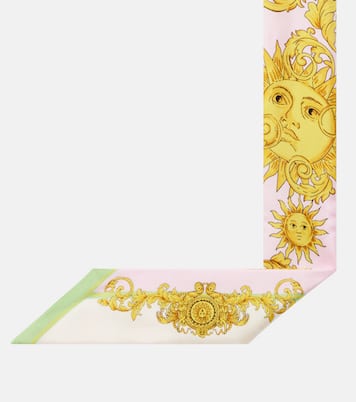Pañuelo de seda estampado | Versace
