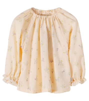 Baby Bedruckte Bluse Merle aus Baumwolle | Wheat