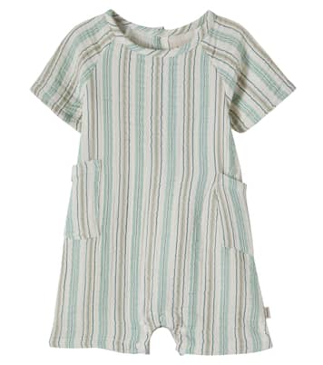 Bébé – Combi-short Edison rayée en coton | Wheat