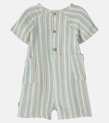 Bébé – Combi-short Edison rayée en coton | Wheat