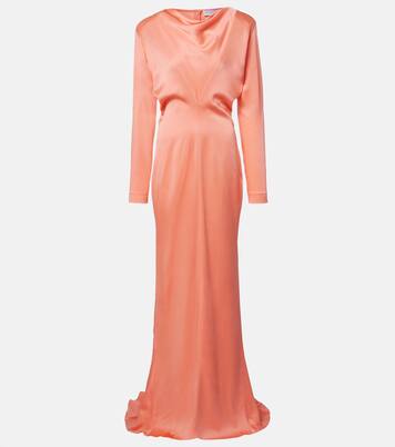 Satin gown | Stella McCartney