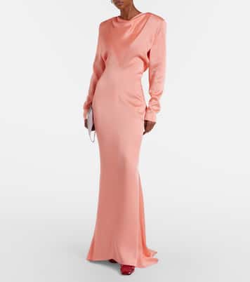 Satin gown | Stella McCartney