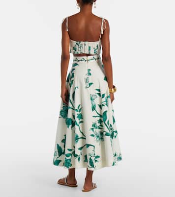 Gonna lunga Bergamota in cotone | Agua by Agua Bendita