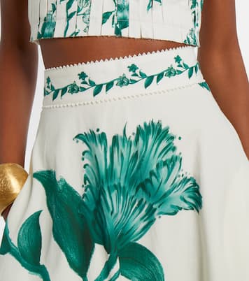 Gonna lunga Bergamota in cotone | Agua by Agua Bendita