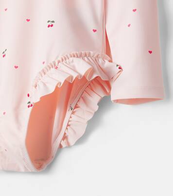 Bedruckter Rashguard-Badeanzug Merle | Konges Sløjd