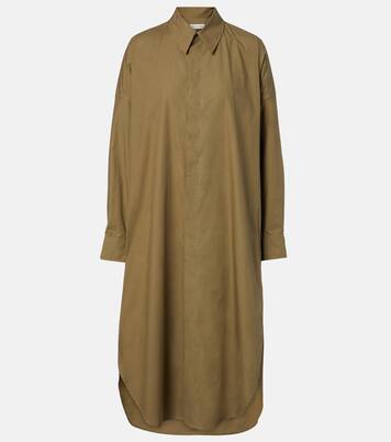 Hemdblusenkleid Bloom aus Baumwollpopeline | The Frankie Shop