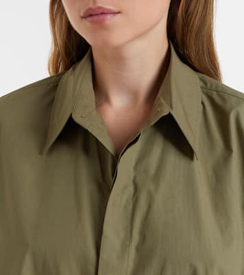 Hemdblusenkleid Bloom aus Baumwollpopeline | The Frankie Shop