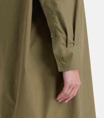 Hemdblusenkleid Bloom aus Baumwollpopeline | The Frankie Shop