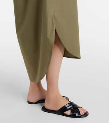 Hemdblusenkleid Bloom aus Baumwollpopeline | The Frankie Shop