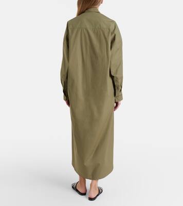 Hemdblusenkleid Bloom aus Baumwollpopeline | The Frankie Shop